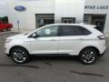 White Platinum - Edge Titanium AWD Photo No. 8