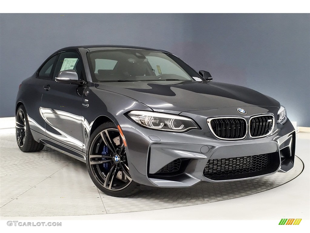 Mineral Grey Metallic 2018 BMW M2 Coupe Exterior Photo #127578310