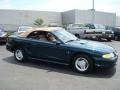 1994 Deep Forest Green Metallic Ford Mustang V6 Convertible  photo #5