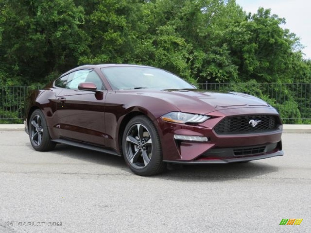 2018 Mustang EcoBoost Fastback - Royal Crimson / Ebony photo #1