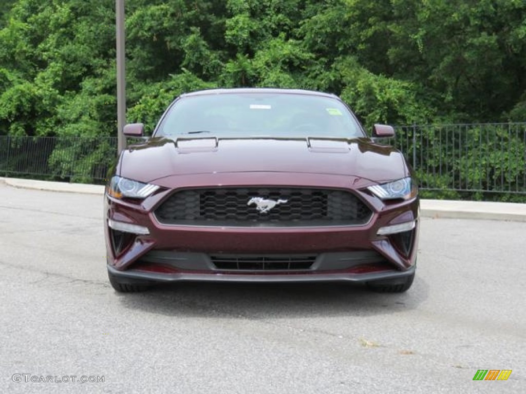 2018 Mustang EcoBoost Fastback - Royal Crimson / Ebony photo #2