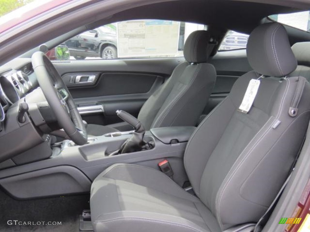 2018 Mustang EcoBoost Fastback - Royal Crimson / Ebony photo #7