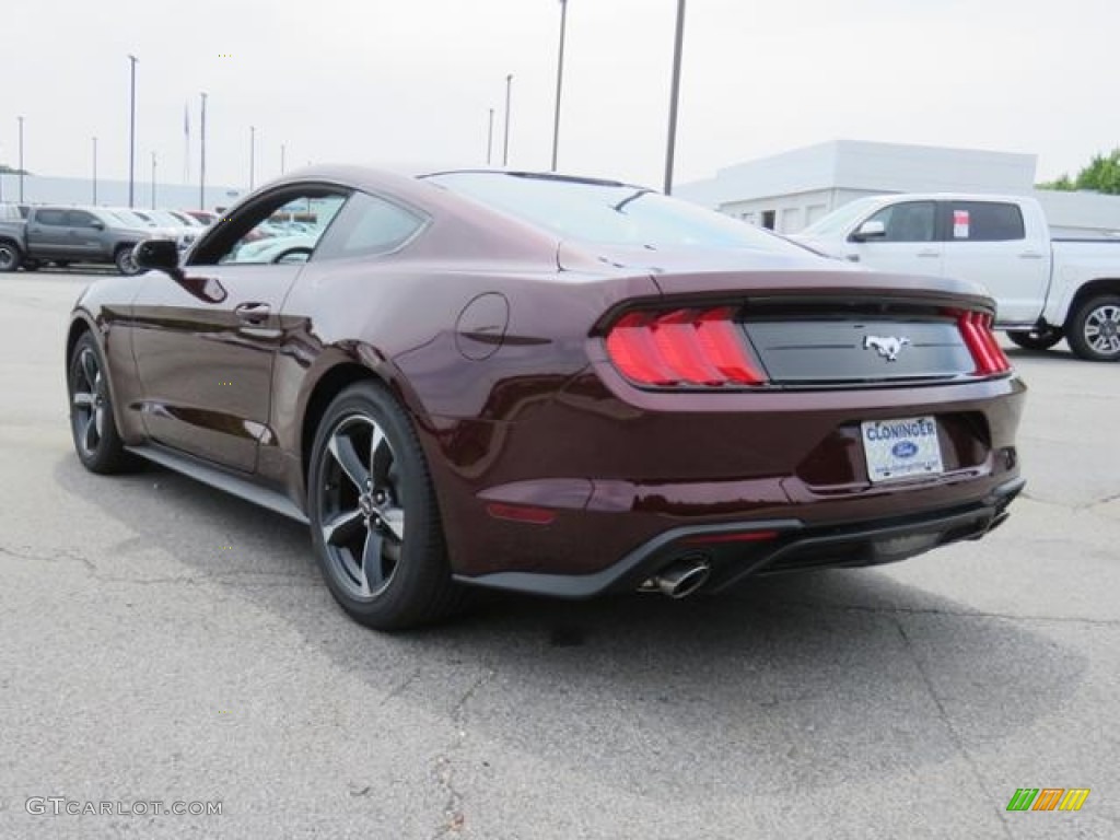 2018 Mustang EcoBoost Fastback - Royal Crimson / Ebony photo #23