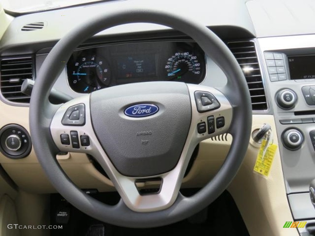 2018 Ford Taurus SE Dune Steering Wheel Photo #127581163