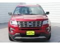 2016 Ruby Red Metallic Tri-Coat Ford Explorer XLT  photo #2