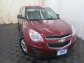 2010 Cardinal Red Metallic Chevrolet Equinox LS AWD  photo #2