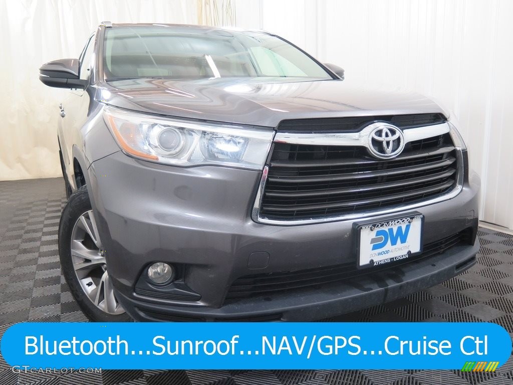 2015 Predawn Gray Mica Toyota Highlander Xle Awd #127569959 Photo #35 