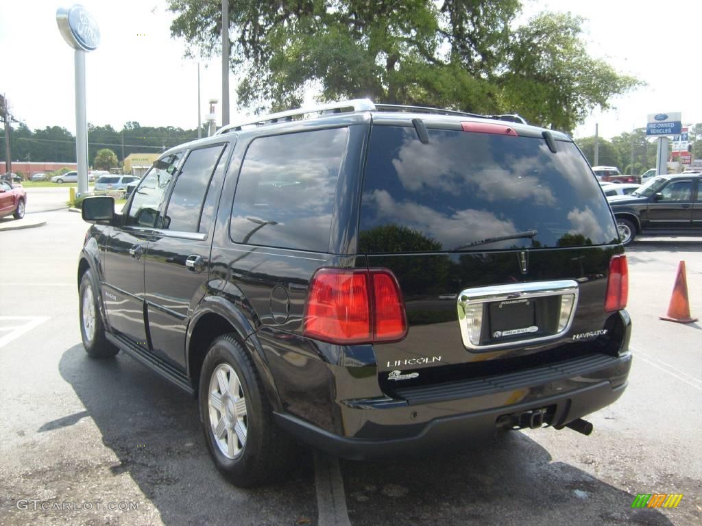 2006 Navigator Luxury - Black / Camel photo #5