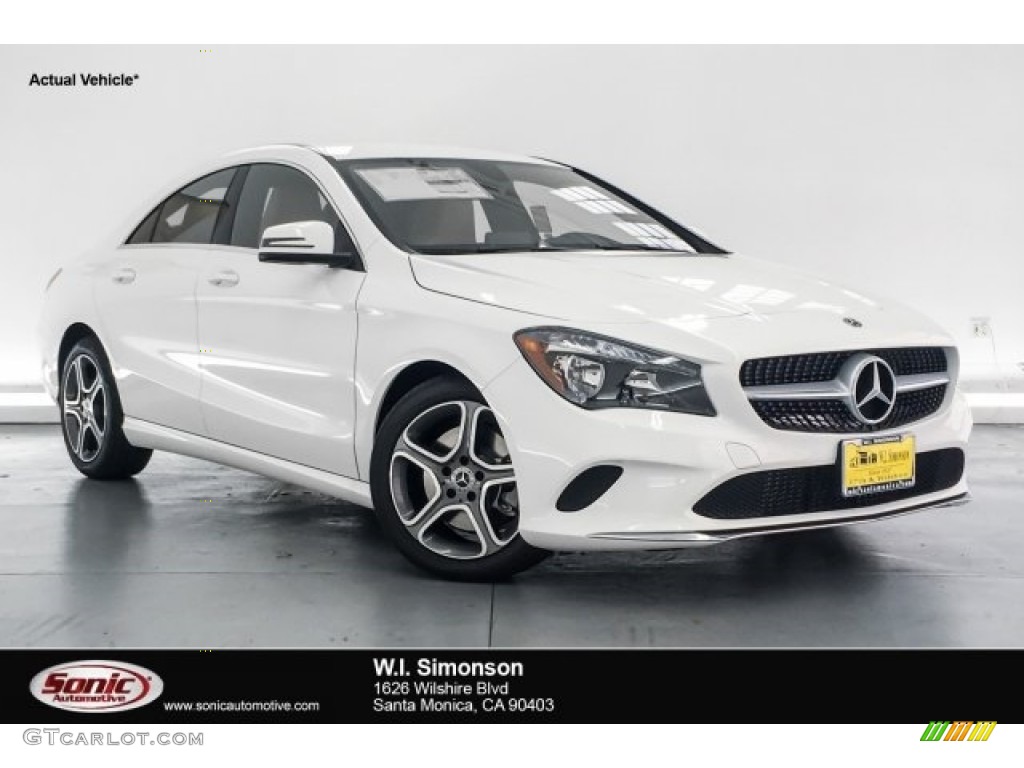 Polar White Mercedes-Benz CLA