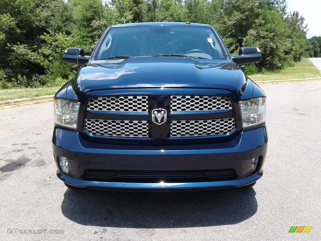 2014 1500 Express Regular Cab 4x4 - True Blue Pearl Coat / Black/Diesel Gray photo #3