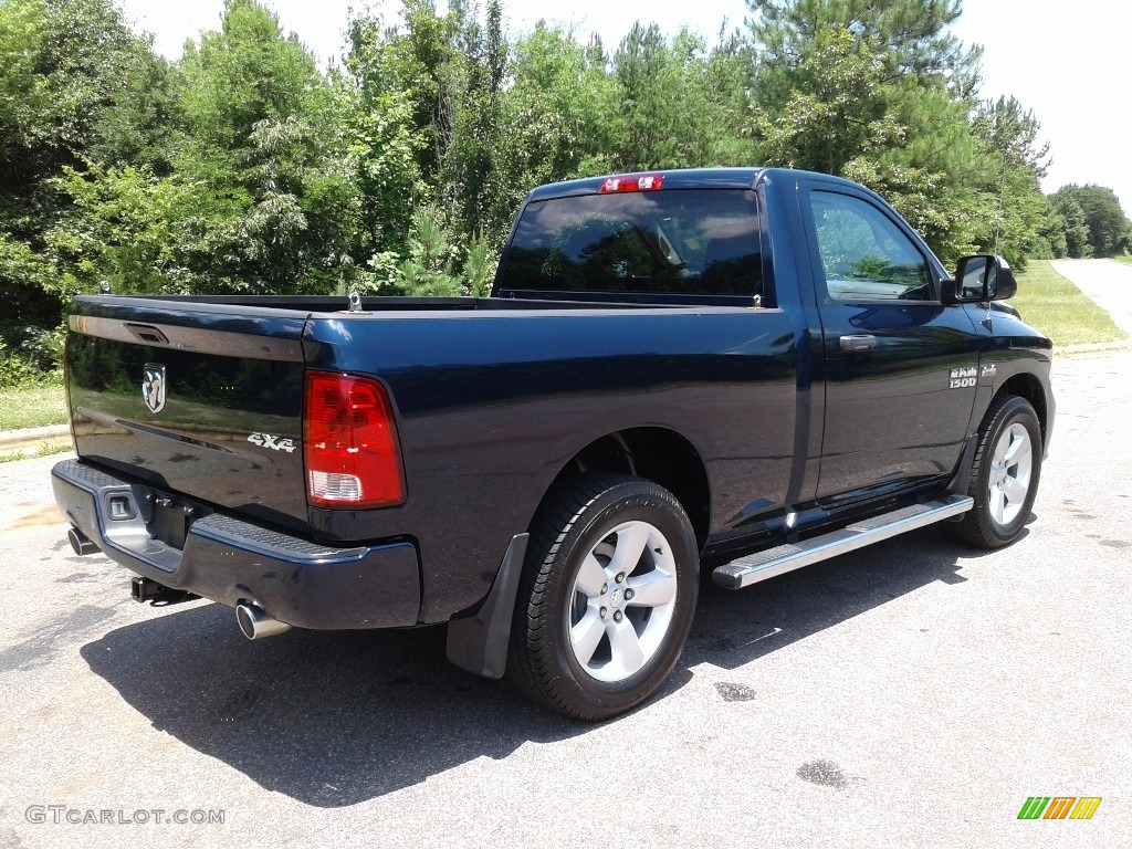 2014 1500 Express Regular Cab 4x4 - True Blue Pearl Coat / Black/Diesel Gray photo #6