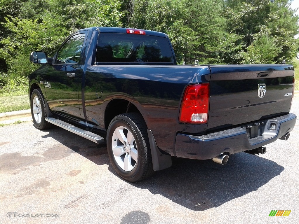 2014 1500 Express Regular Cab 4x4 - True Blue Pearl Coat / Black/Diesel Gray photo #8