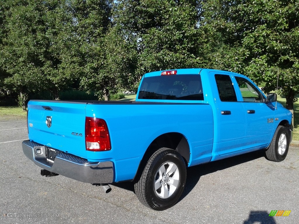 2018 1500 Tradesman Quad Cab 4x4 - Holland Blue / Black/Diesel Gray photo #6