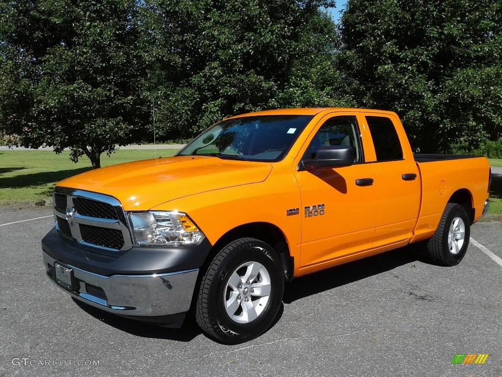 2018 Omaha Orange Ram 1500 Tradesman Quad Cab #127569734 Photo #2