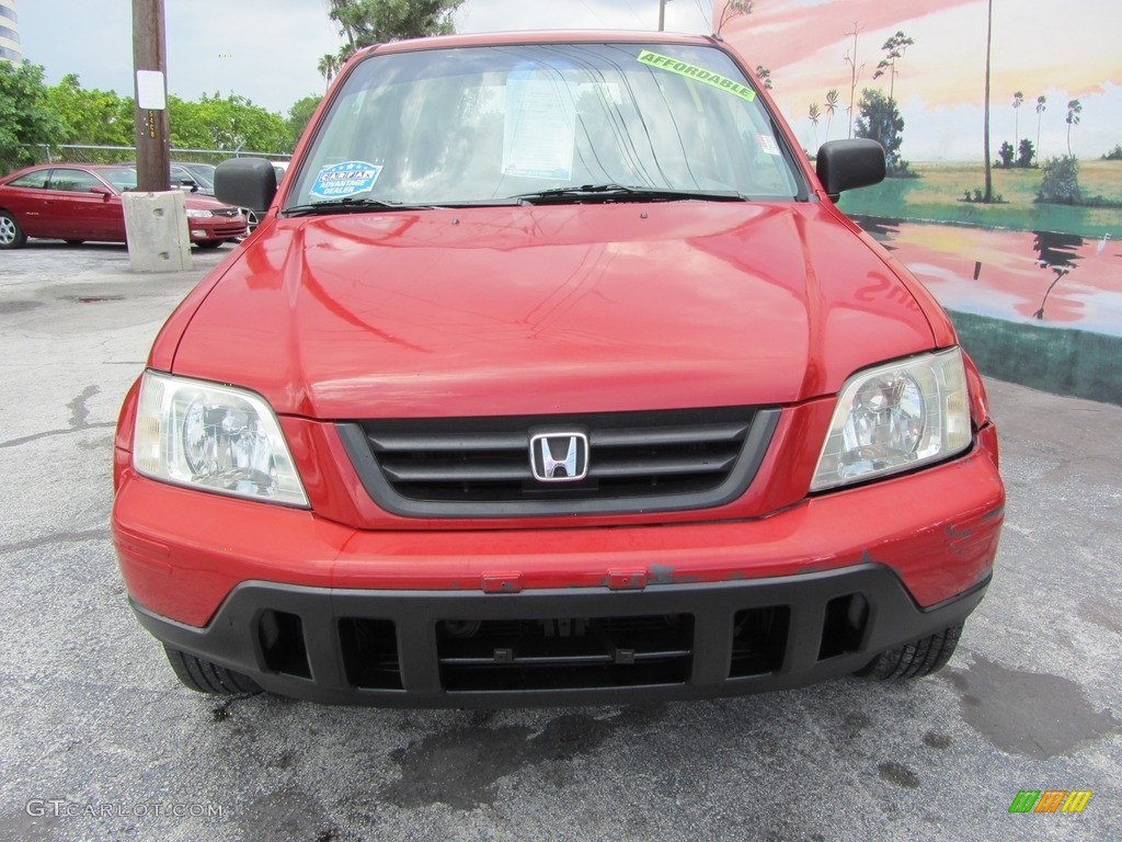 2001 CR-V LX - Milano Red / Dark Gray photo #4