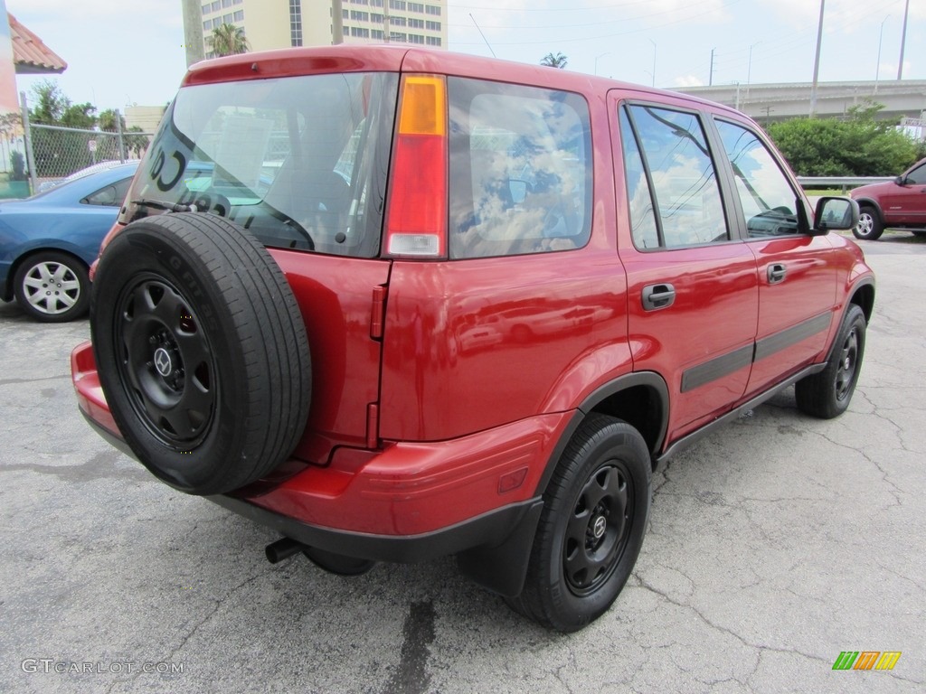 2001 CR-V LX - Milano Red / Dark Gray photo #6