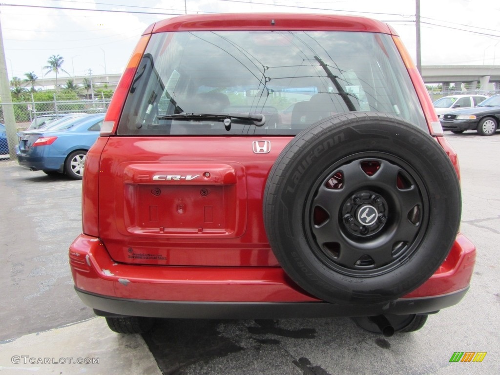 2001 CR-V LX - Milano Red / Dark Gray photo #7