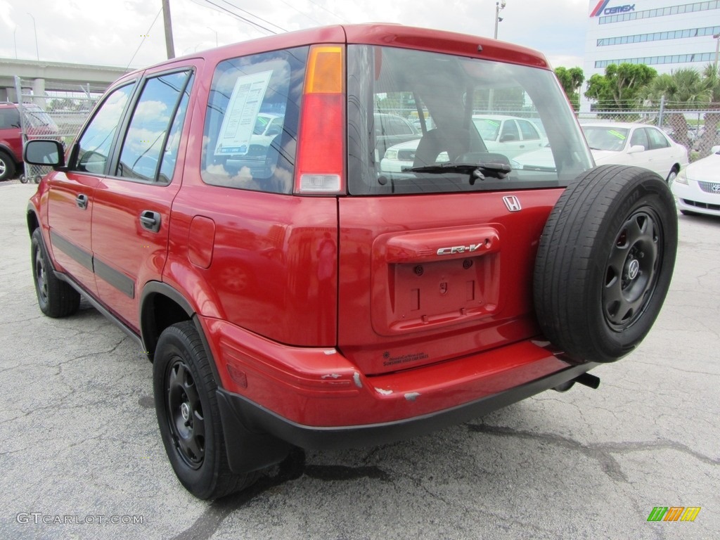 2001 CR-V LX - Milano Red / Dark Gray photo #8