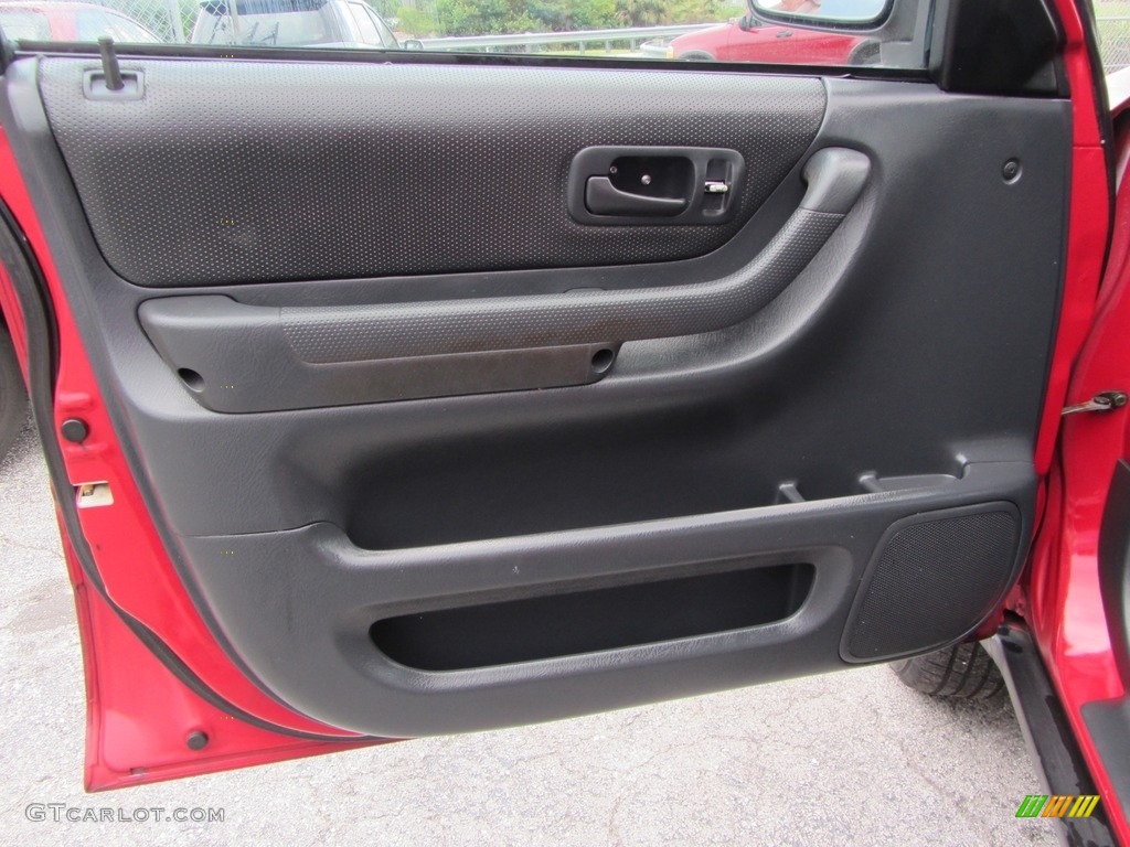 2001 CR-V LX - Milano Red / Dark Gray photo #9