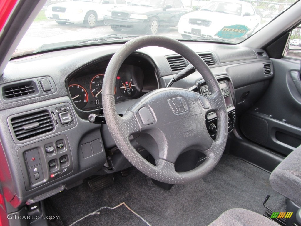 2001 CR-V LX - Milano Red / Dark Gray photo #10