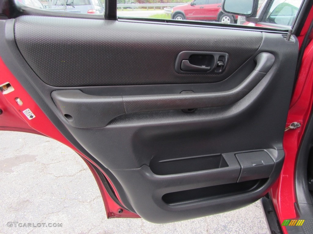 2001 CR-V LX - Milano Red / Dark Gray photo #12