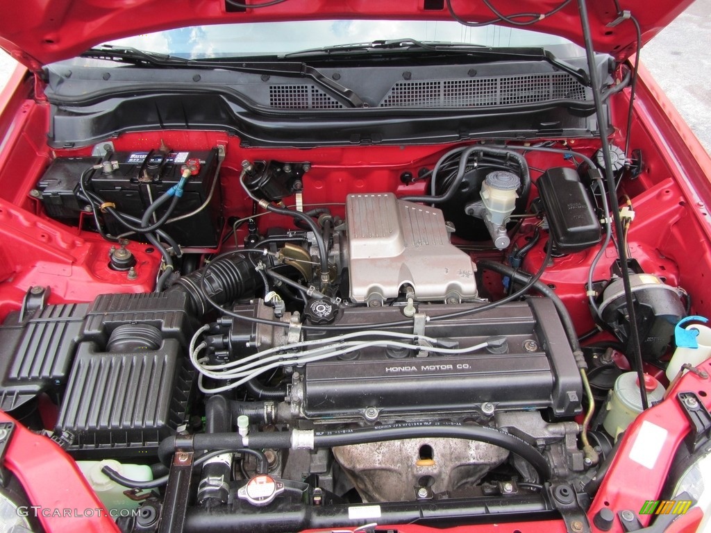 2001 CR-V LX - Milano Red / Dark Gray photo #20