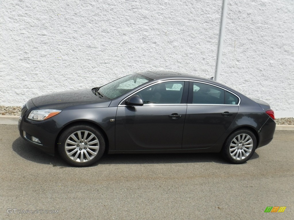2011 Regal CXL - Granite Gray Metallic / Ebony photo #2