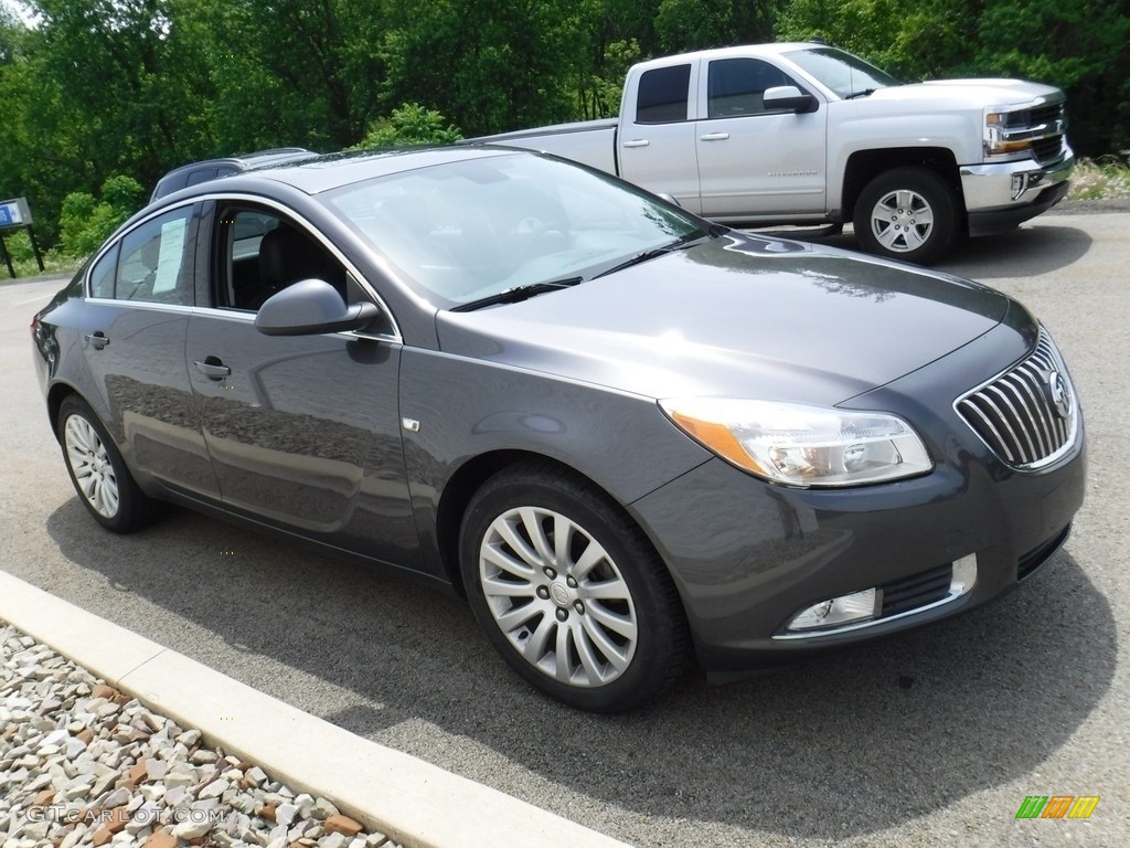 2011 Regal CXL - Granite Gray Metallic / Ebony photo #5