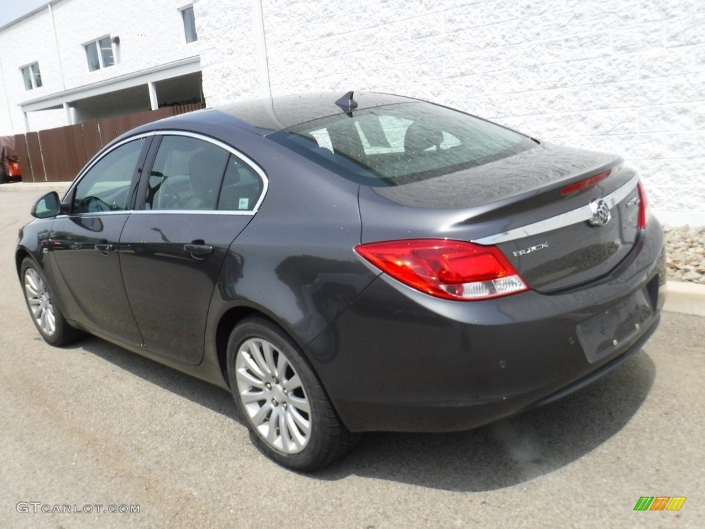 2011 Regal CXL - Granite Gray Metallic / Ebony photo #8