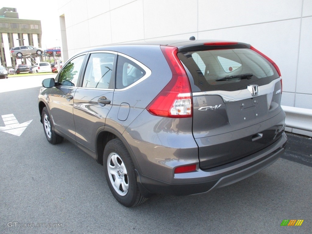 2015 CR-V LX AWD - Urban Titanium Metallic / Gray photo #3
