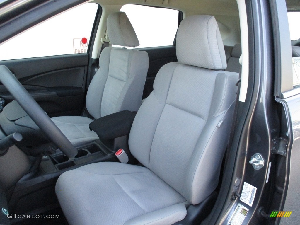 2015 CR-V LX AWD - Urban Titanium Metallic / Gray photo #11