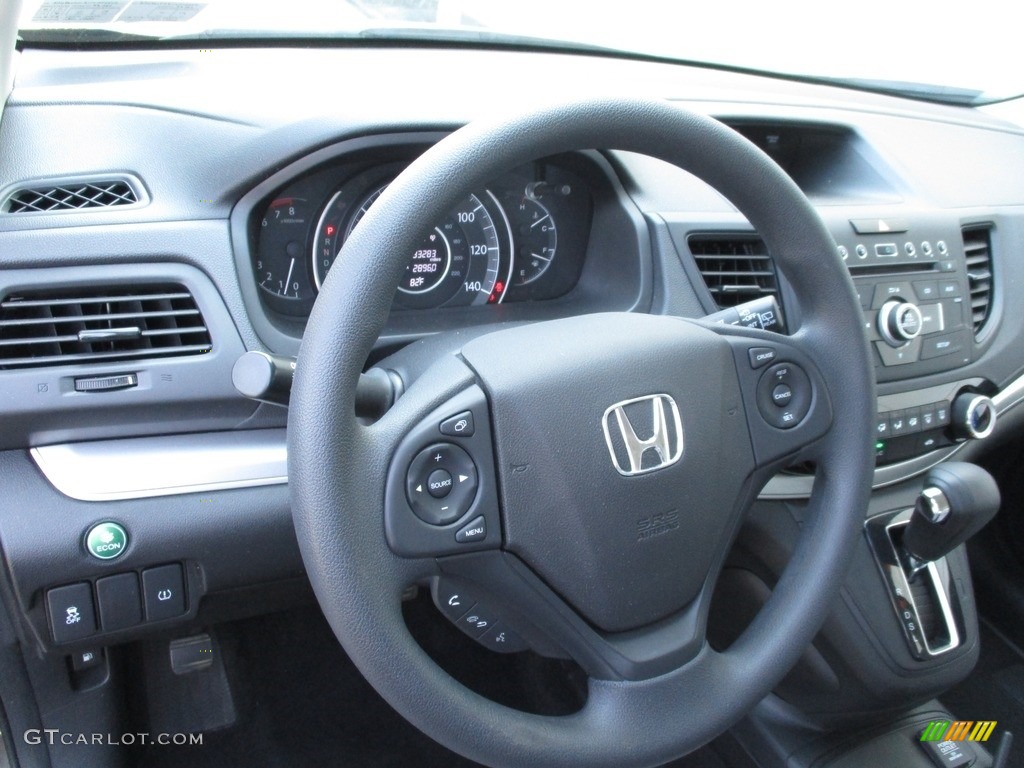 2015 CR-V LX AWD - Urban Titanium Metallic / Gray photo #13