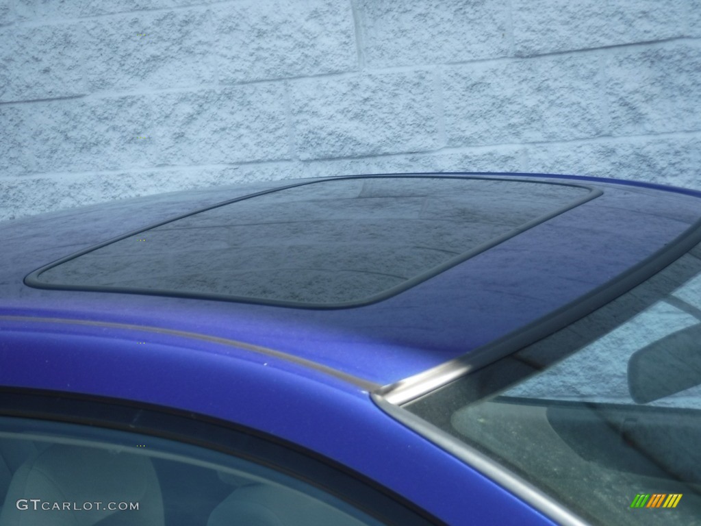 2005 Civic EX Coupe - Fiji Blue Pearl / Ivory photo #4