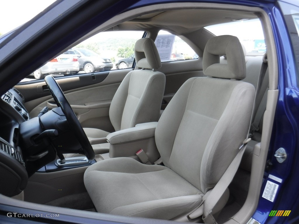 2005 Civic EX Coupe - Fiji Blue Pearl / Ivory photo #13