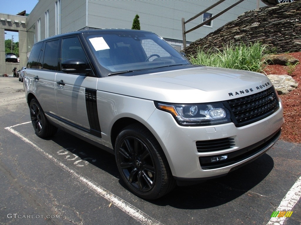 2017 Range Rover Supercharged - Aruba Metallic / Ebony/Ebony photo #13