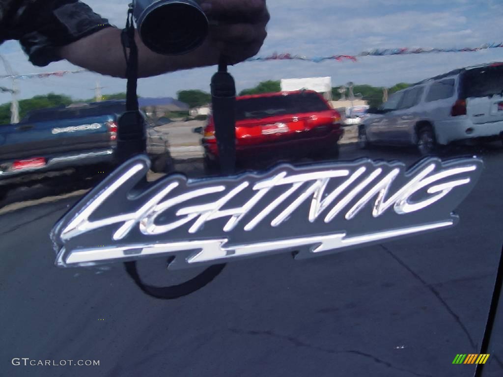 2002 F150 SVT Lightning - Black / SVT Medium Graphite photo #5