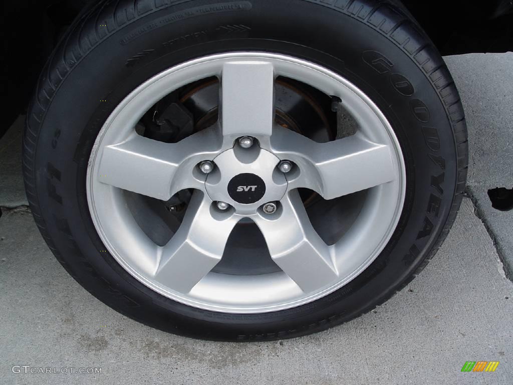 2002 F150 SVT Lightning - Black / SVT Medium Graphite photo #7