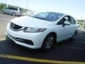 Taffeta White - Civic LX Sedan Photo No. 4