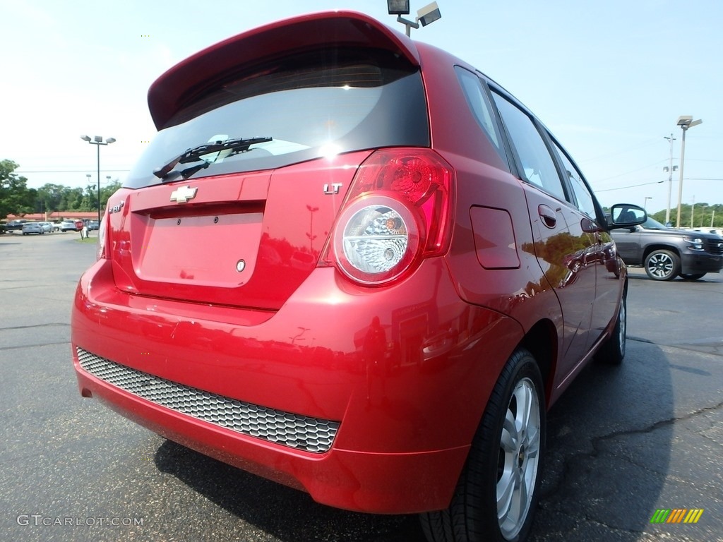 2011 Aveo Aveo5 LT - Sport Red / Charcoal photo #8