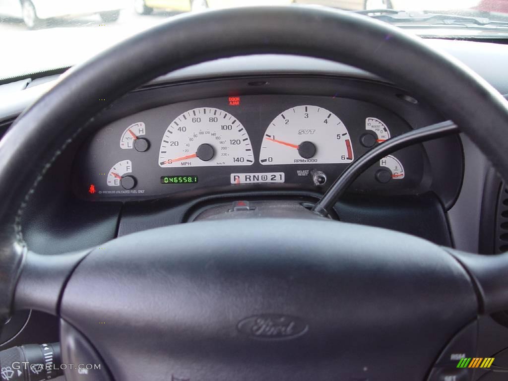 2002 F150 SVT Lightning - Black / SVT Medium Graphite photo #15