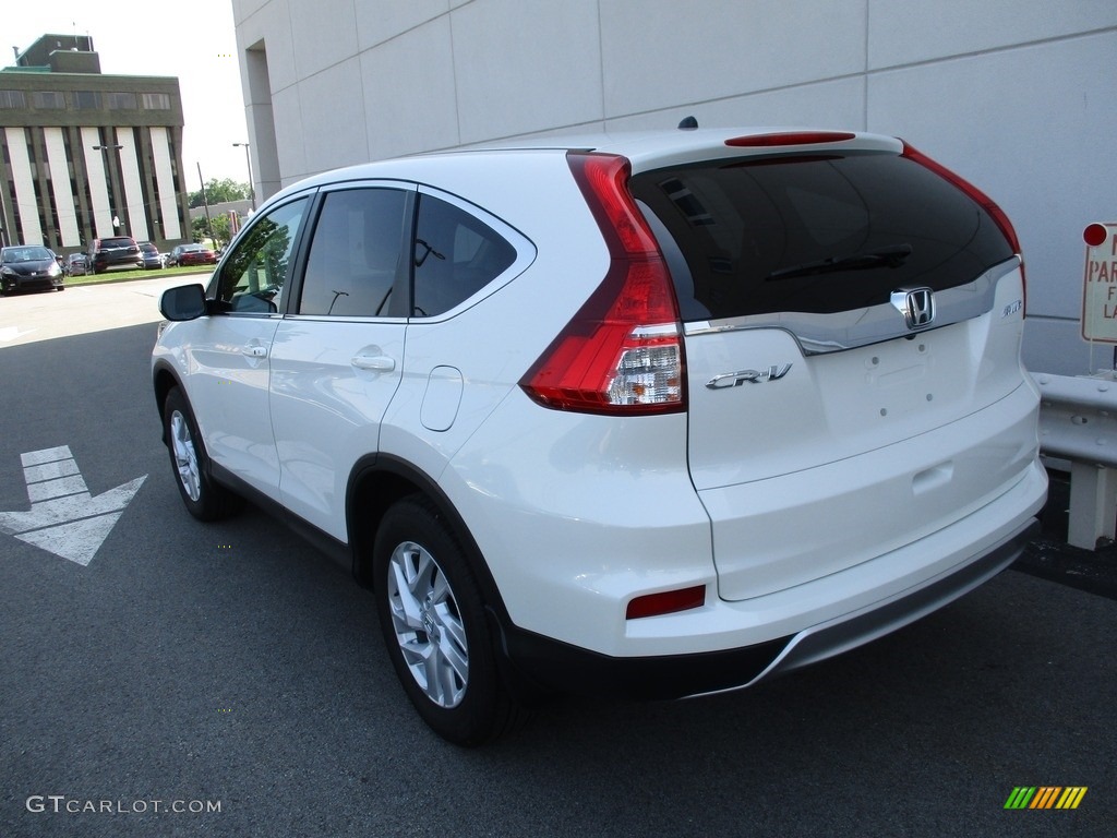 2015 CR-V EX - White Diamond Pearl / Beige photo #3