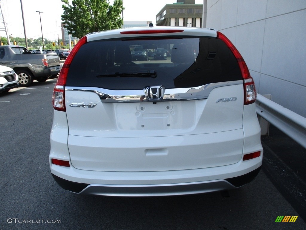 2015 CR-V EX - White Diamond Pearl / Beige photo #4