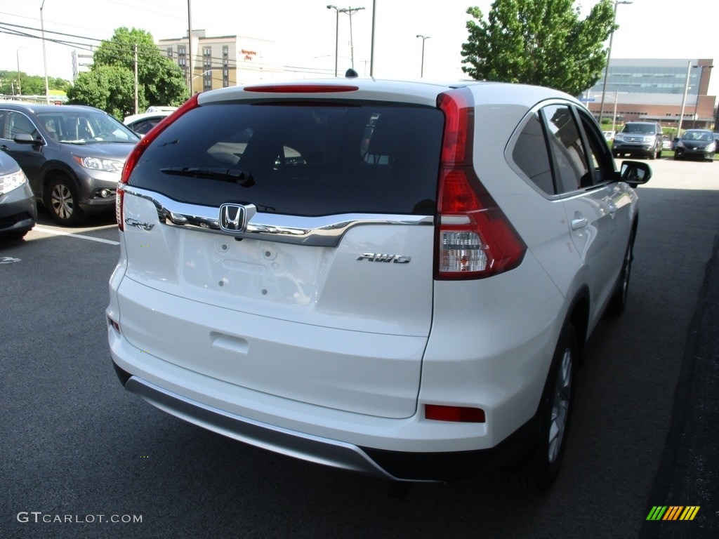 2015 CR-V EX - White Diamond Pearl / Beige photo #5