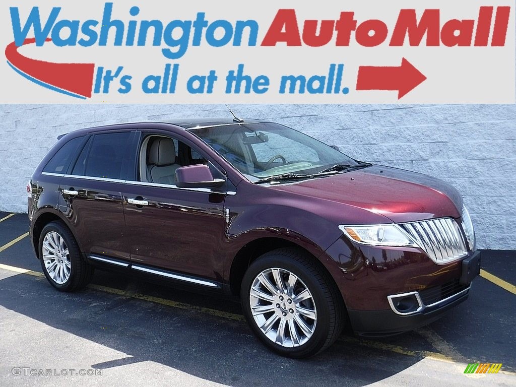 2011 MKX AWD - Bordeaux Reserve Red Metallic / Medium Light Stone photo #1