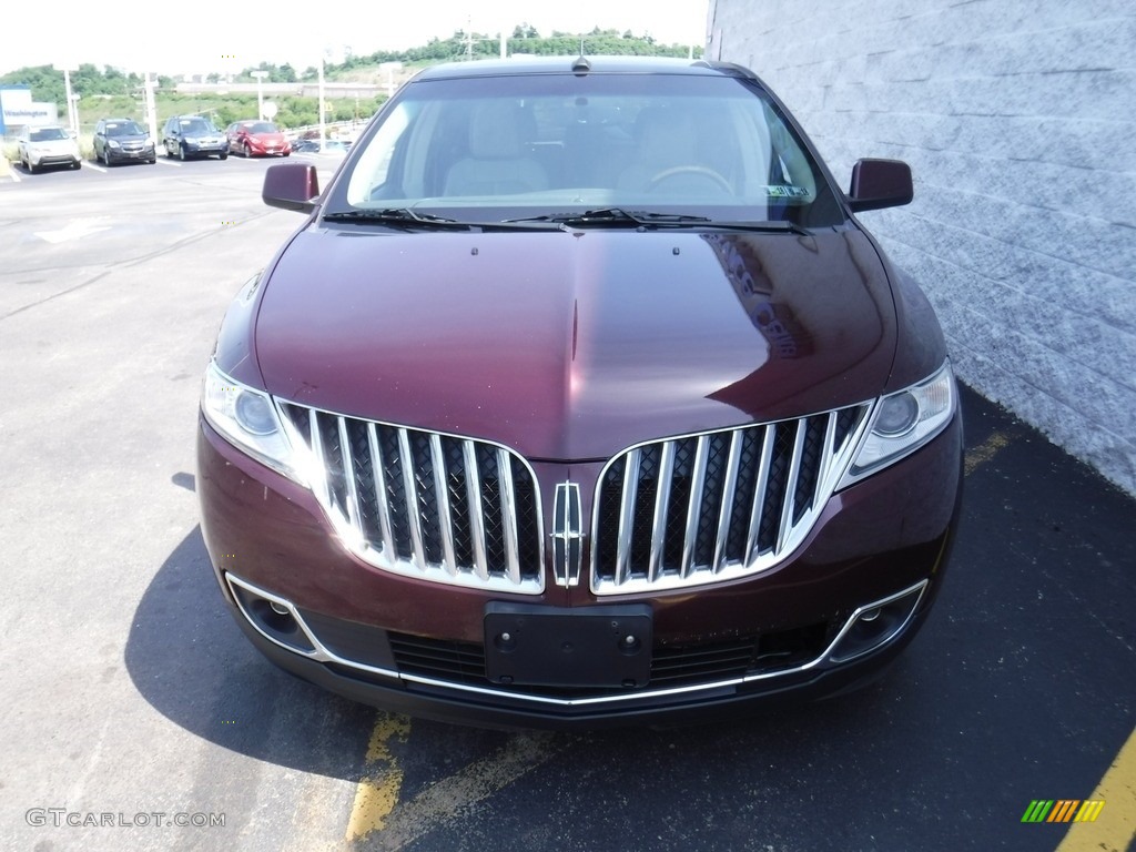 2011 MKX AWD - Bordeaux Reserve Red Metallic / Medium Light Stone photo #5