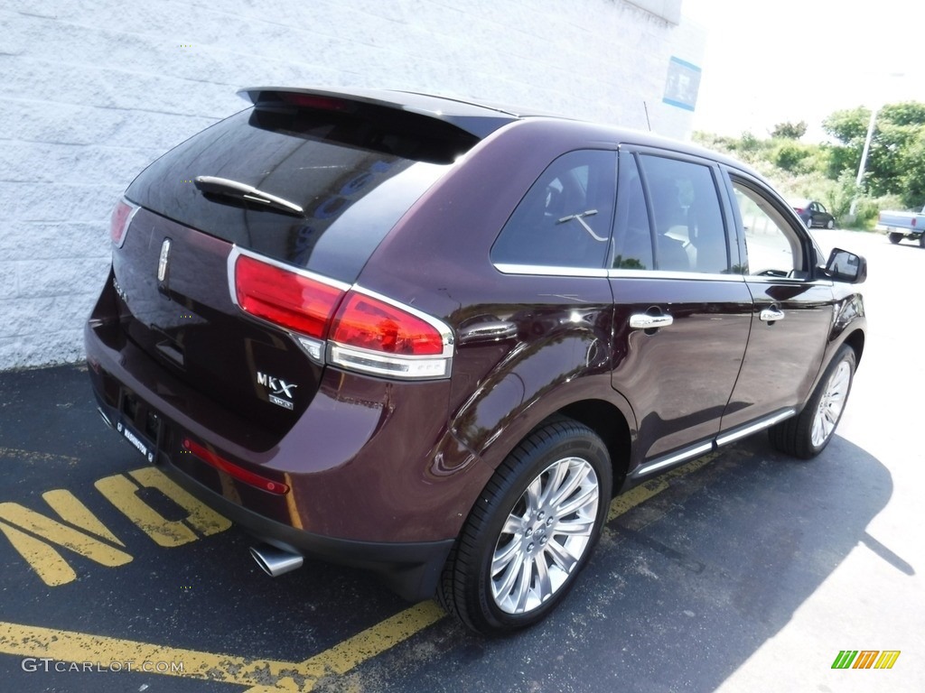 2011 MKX AWD - Bordeaux Reserve Red Metallic / Medium Light Stone photo #9