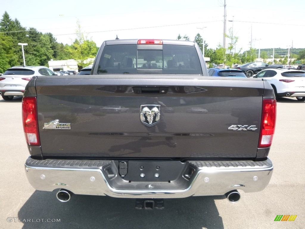 2018 1500 Big Horn Crew Cab 4x4 - Granite Crystal Metallic / Black/Diesel Gray photo #4