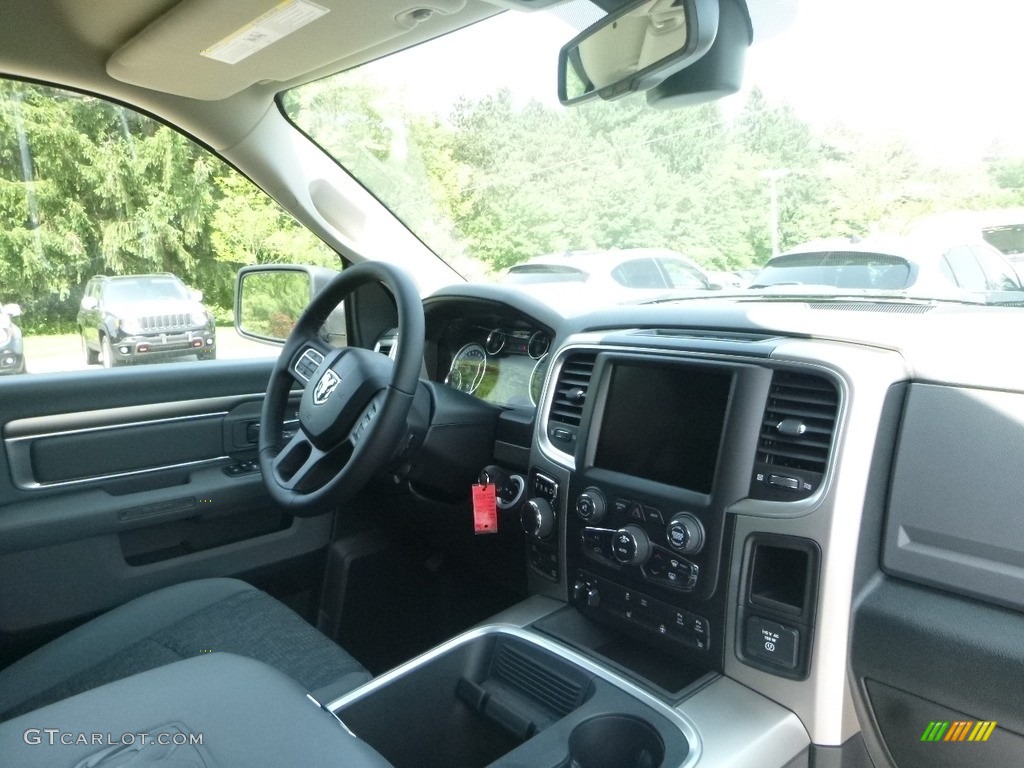 2018 1500 Big Horn Crew Cab 4x4 - Granite Crystal Metallic / Black/Diesel Gray photo #11