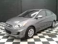 2016 Triathlon Gray Hyundai Accent SE Sedan  photo #2