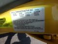 2002 Yellow Chevrolet Tracker ZR2 4WD Hard Top  photo #14